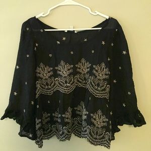 American eagle embroidered shirt